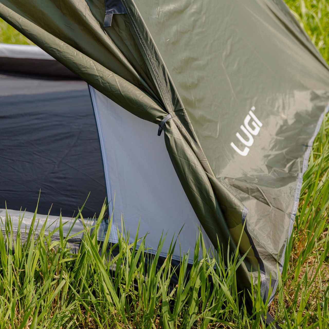 Намет двомісний 210×160×120 (см) кемпінговий туристичний LU-017 Хакі