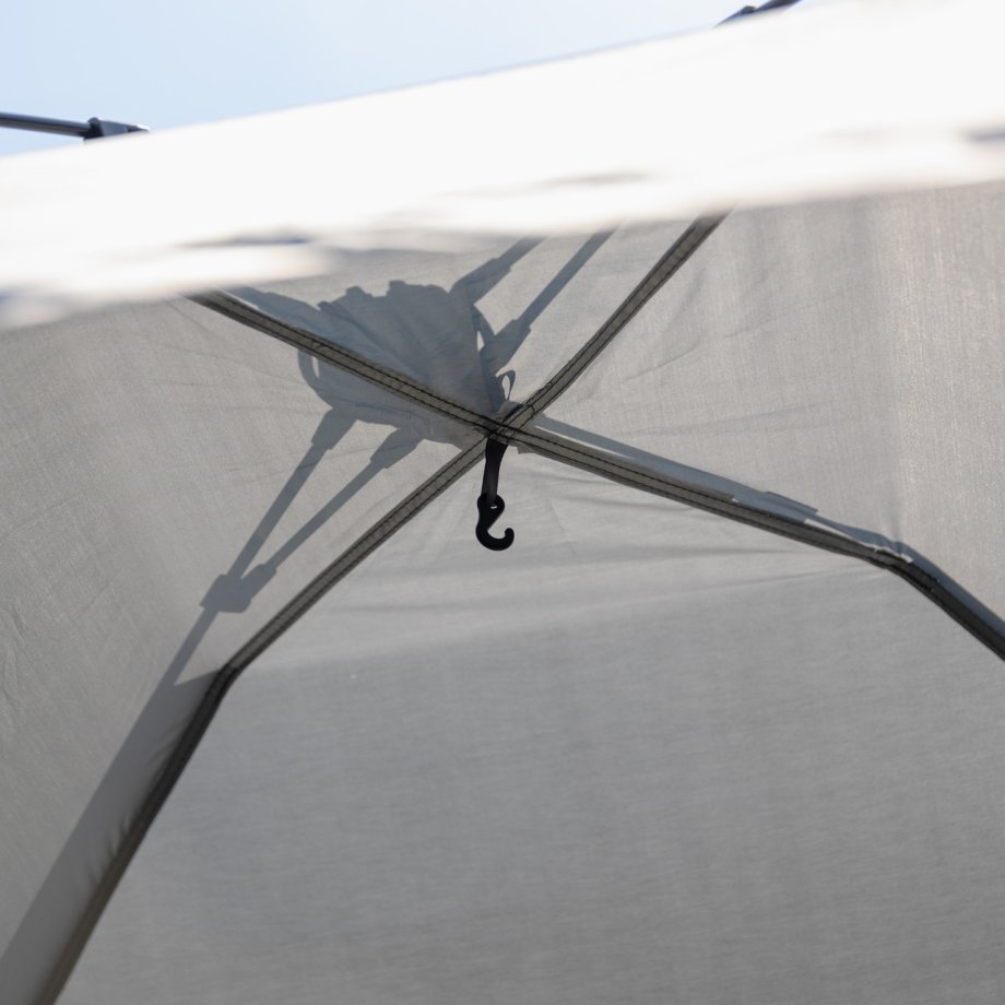 Намет кемпінговий 2 на 2 метри автоматичний для риболовлі походу туристичний LU-019G Сірий