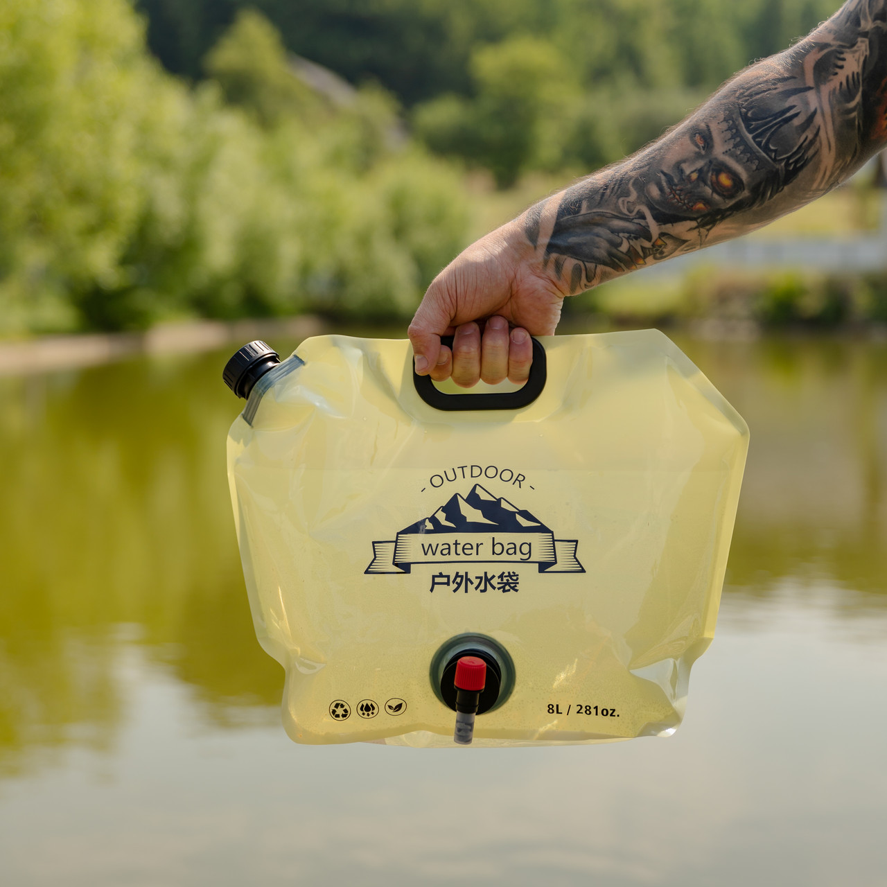 Каністра-пакет для питної води з краном 8 (л) LU-031