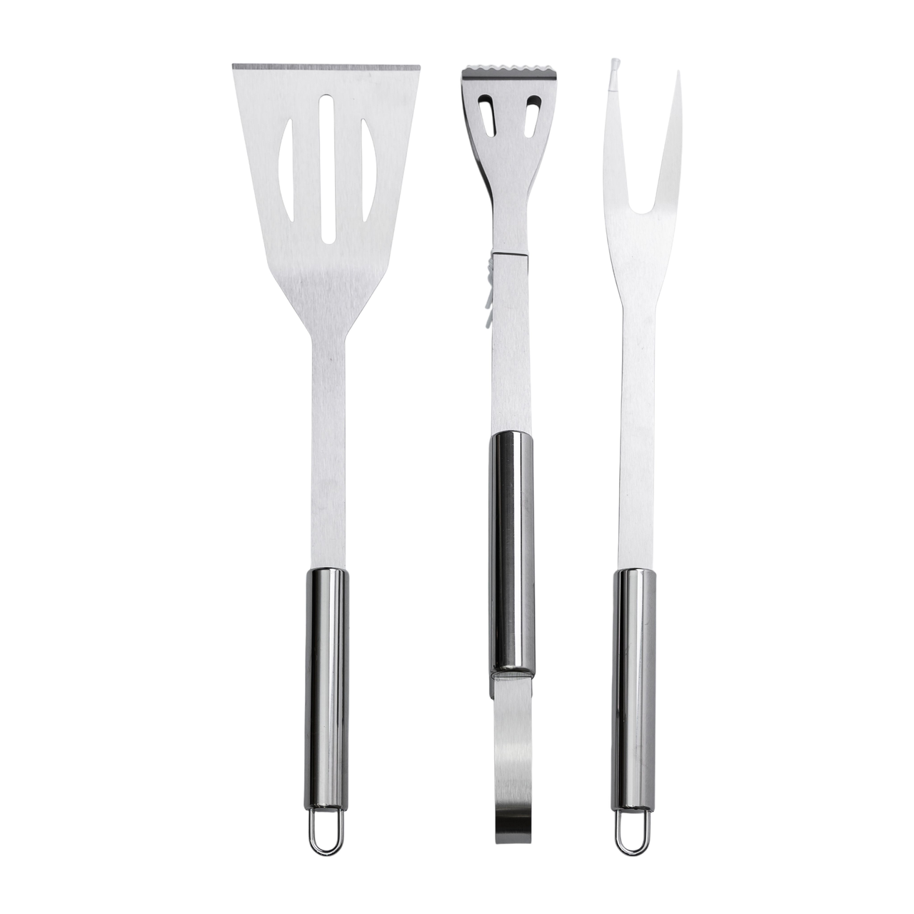 Набір аксесуарів для барбекю, мангала, гриля 3 предмети 40х10х5 см мангальне приладдя HP-20-71