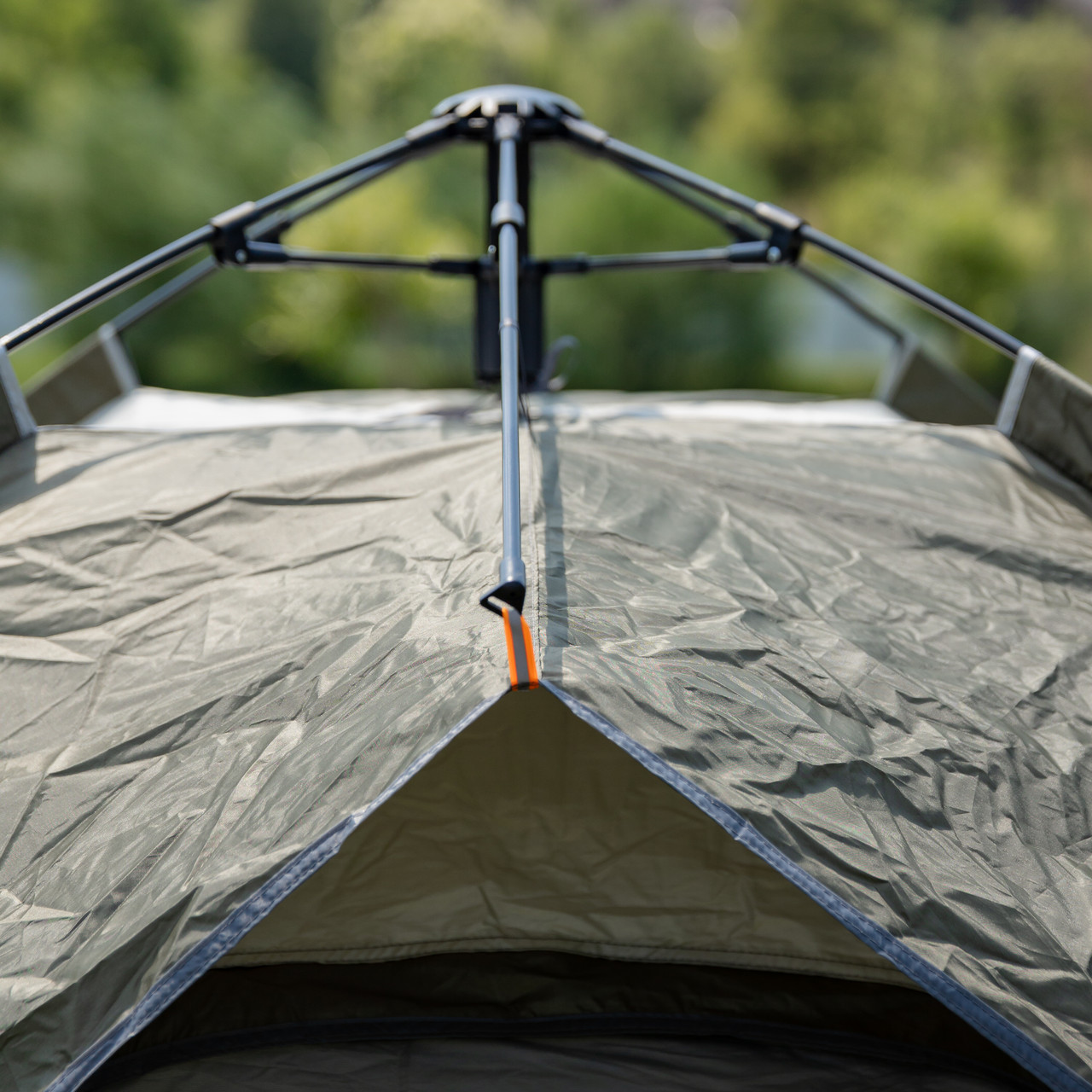 Намет автоматичний тримісний 2*2 (м) кемпінговий туристичний LU-0016GR Хакі