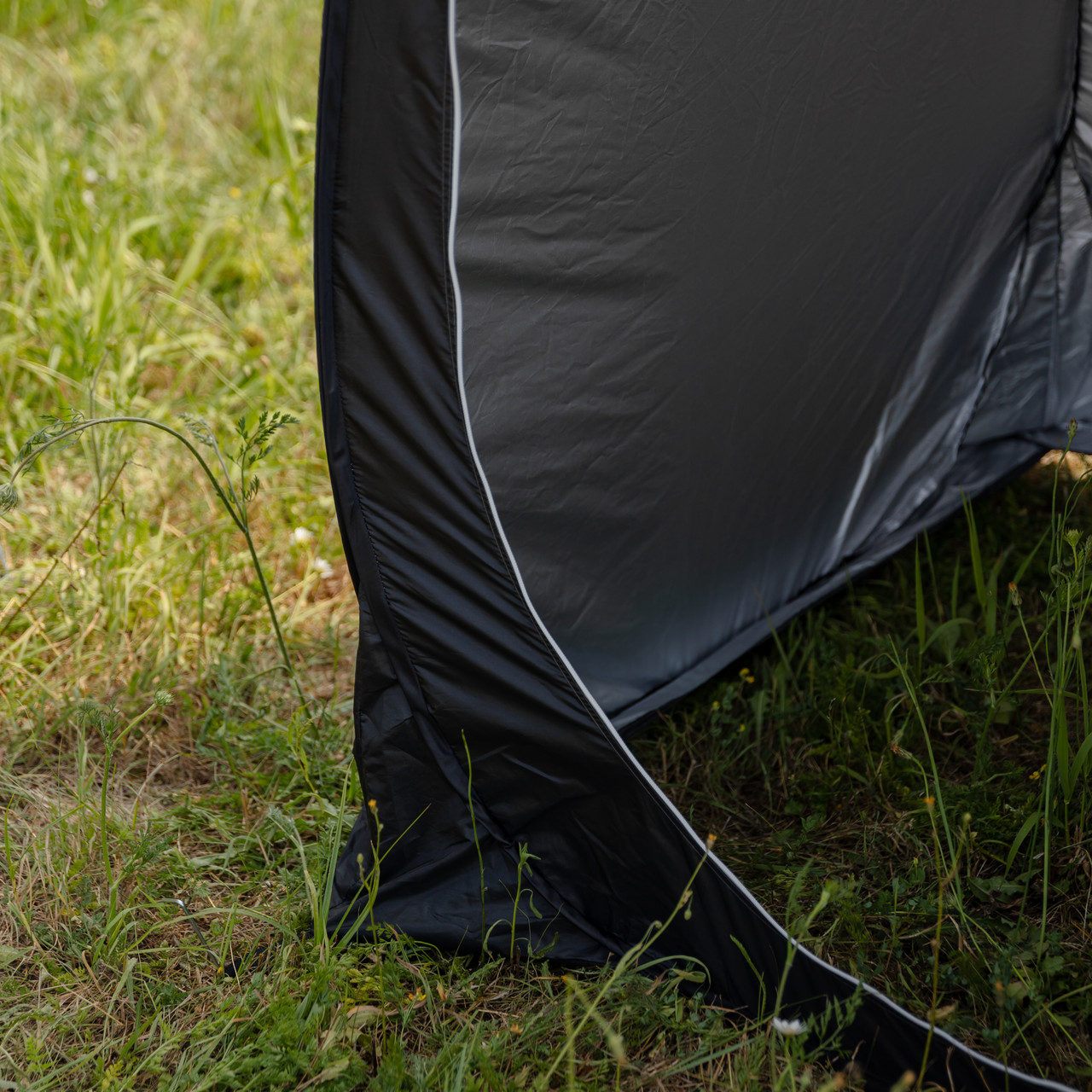 Намет душ-туалет для кемпінгу автомат 120×120×190 (см) тент для душу та туалету туристичний LU-015DB Чорний