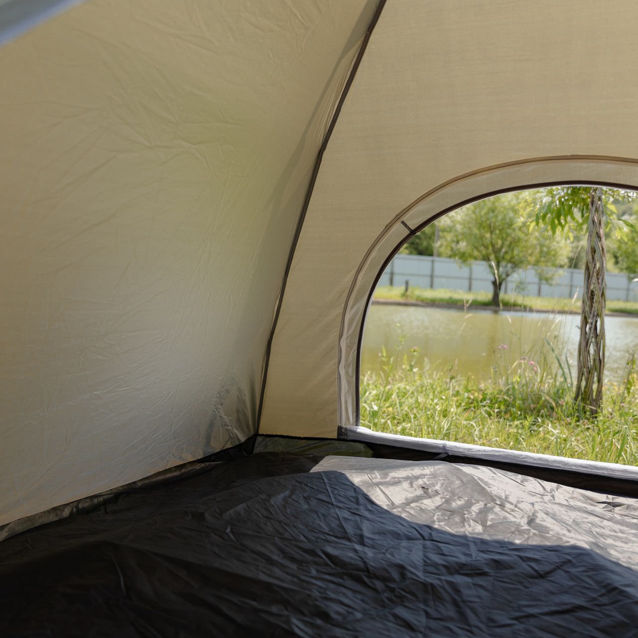 Намет кемпінговий 2 на 2 метри автоматичний для риболовлі походу туристичний LU-019GR Зелений