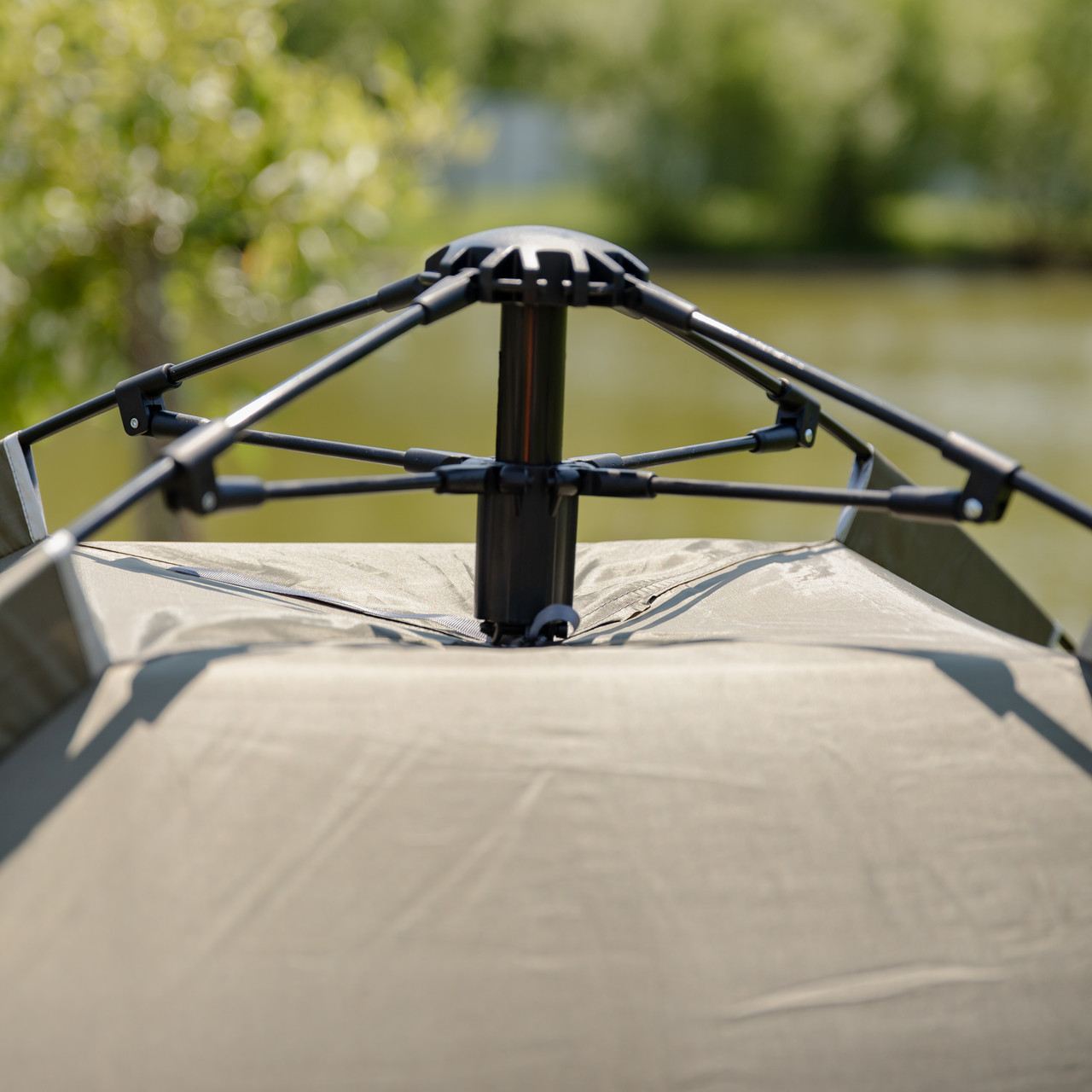 Намет кемпінговий 2 на 2 метри автоматичний для риболовлі походу туристичний LU-019GR Зелений