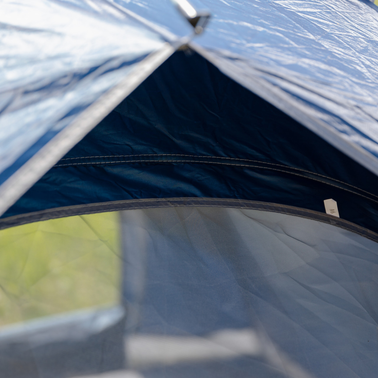 Намет кемпінговий тримісний 190×190×140 (см) автоматичний LU-002 Сиій