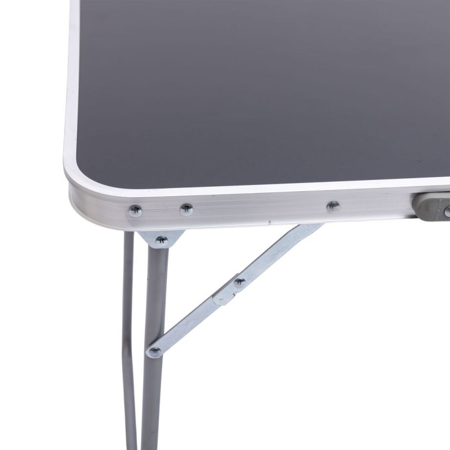 Стіл для пікніка розкладний 70×50×60 (см) Чорний Lugi JY-5070B