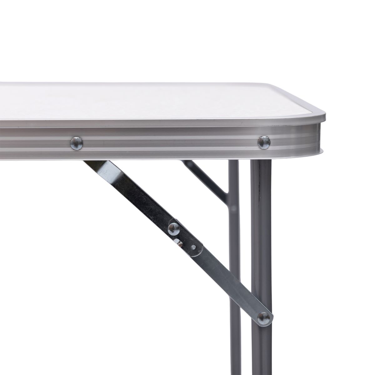 Стіл для пікніка розкладний 75×55×65 (см) Білий Lugi JY-7555W