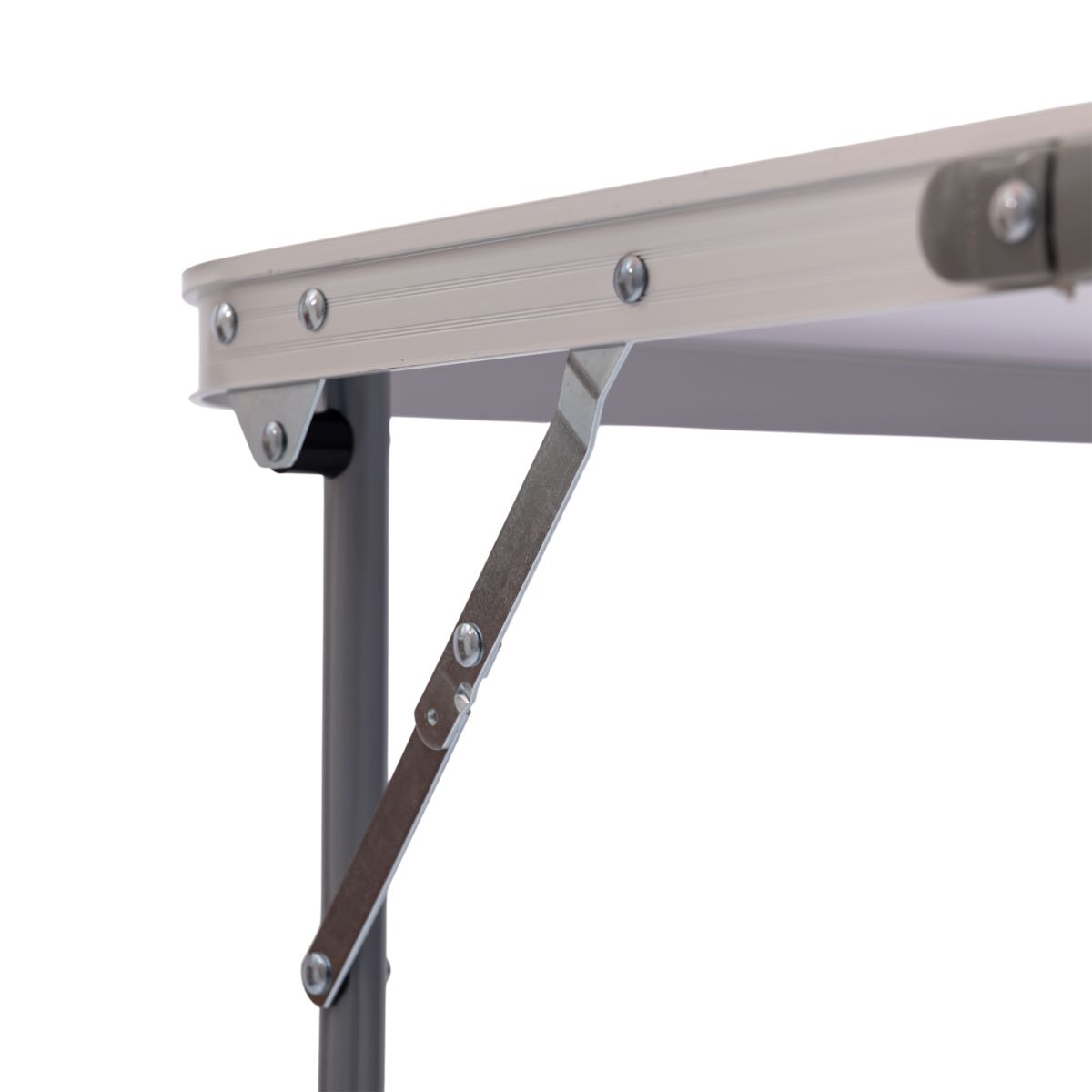 Стіл для пікніка розкладний 75×55×65 (см) Білий Lugi JY-7555W