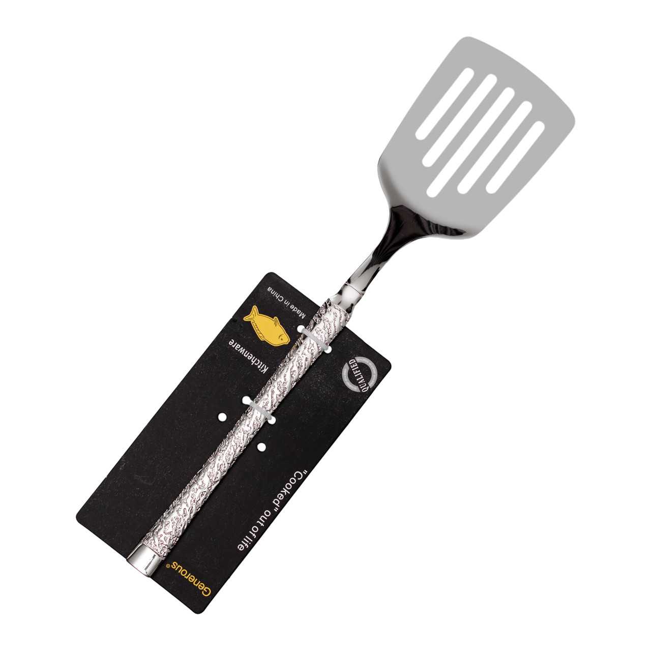 Лопатка кухонна для сковороди 26.5 (см) металева лопатка з нержавіючої сталі для приготування їжі HP-8-51