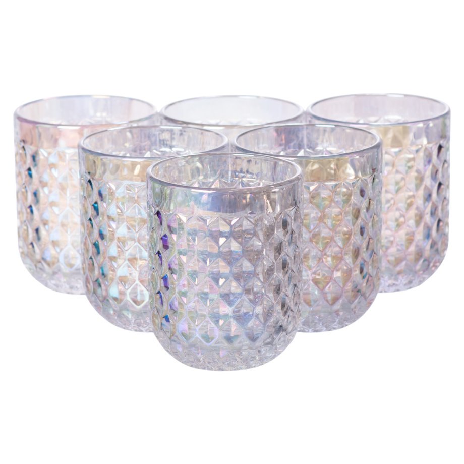 Набір склянок 6 шт  250 (мл) для холодних напоїв Хамелеон HP-19-111