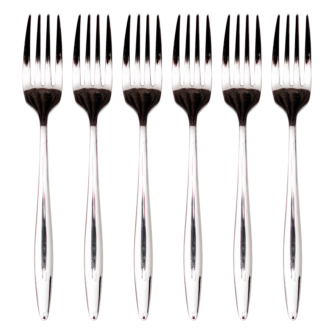 Набір десертних виделок 6 предметів 14 (см) Срібло HP-8-30