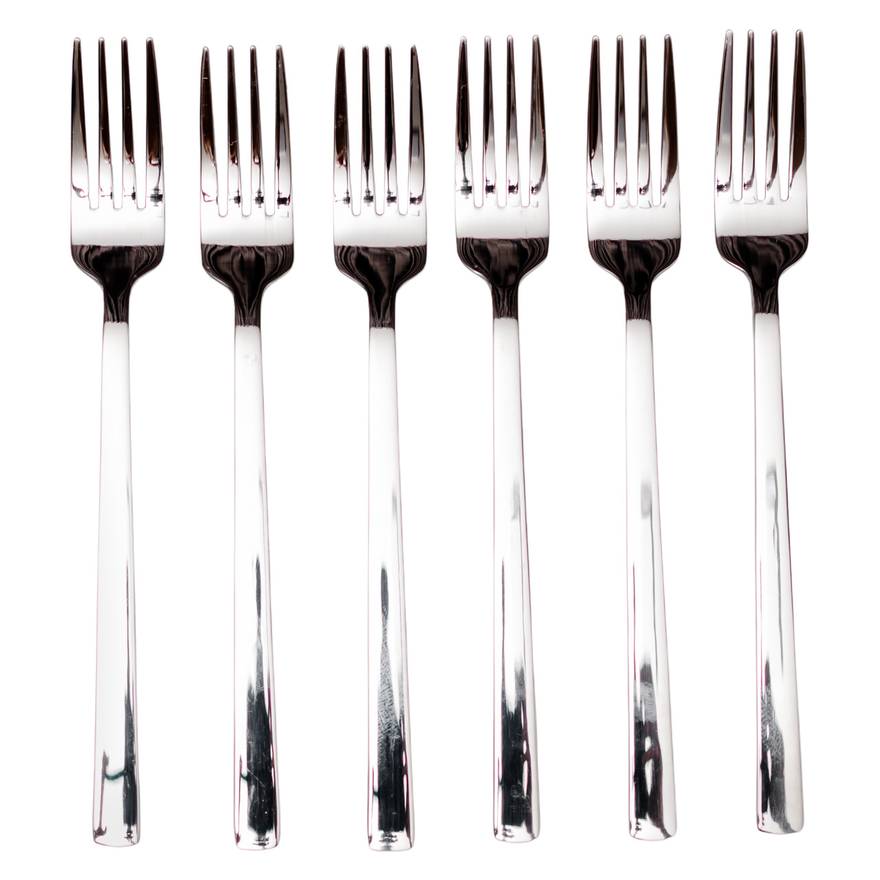 Набір десертних виделок 6 предметів 16 (см) Срібло HP-8-25