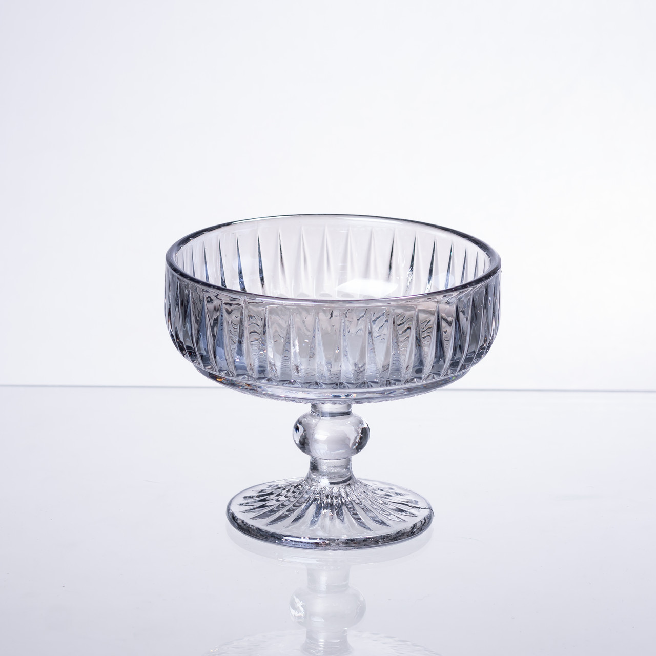 Набір креманок на ніжці 6 шт 300 (мл) Блакитний HP-19-70