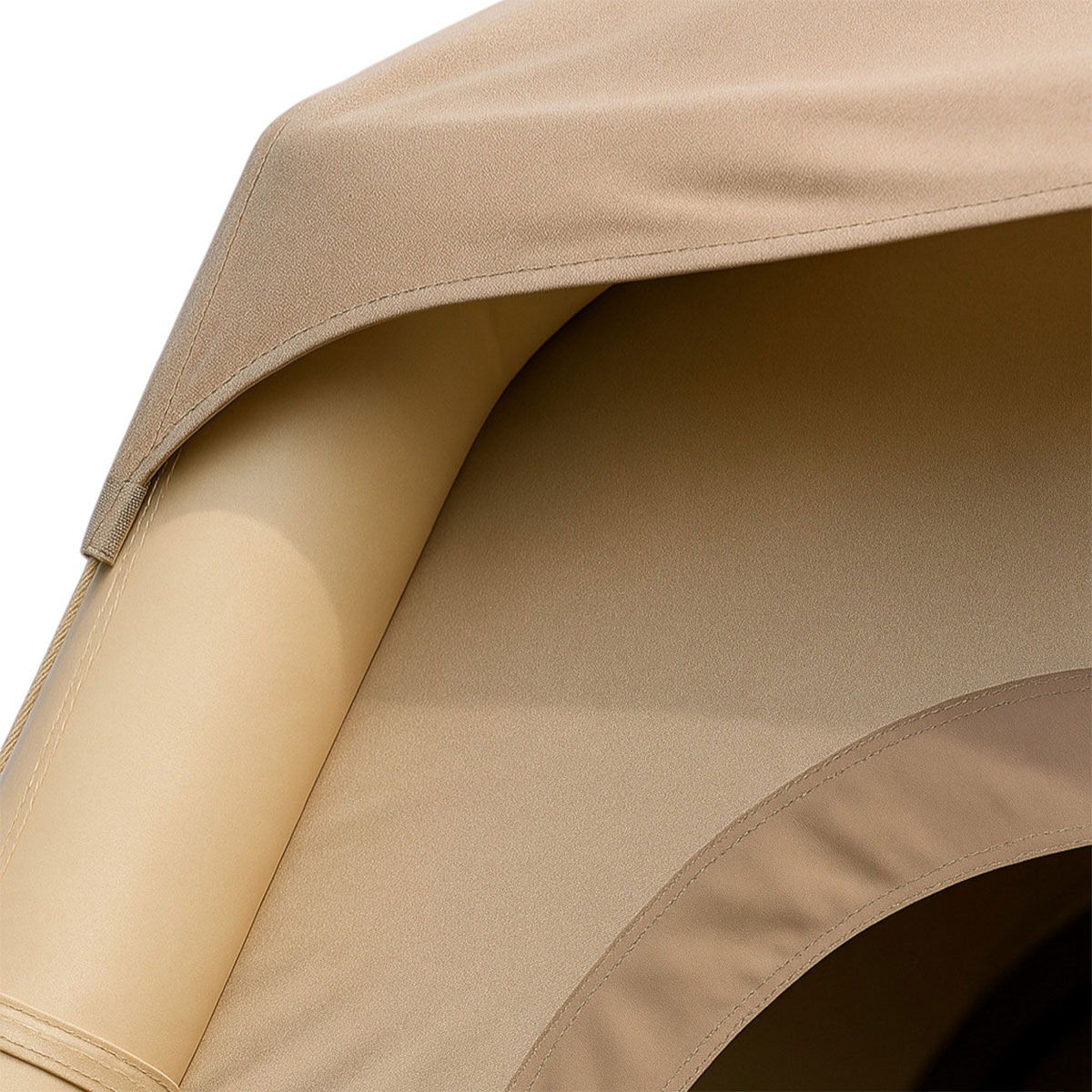 Надувний 3-місний намет 230×230×150 (см) для туризму та риболовлі намет з надувним каркасом Бежевий LU-021