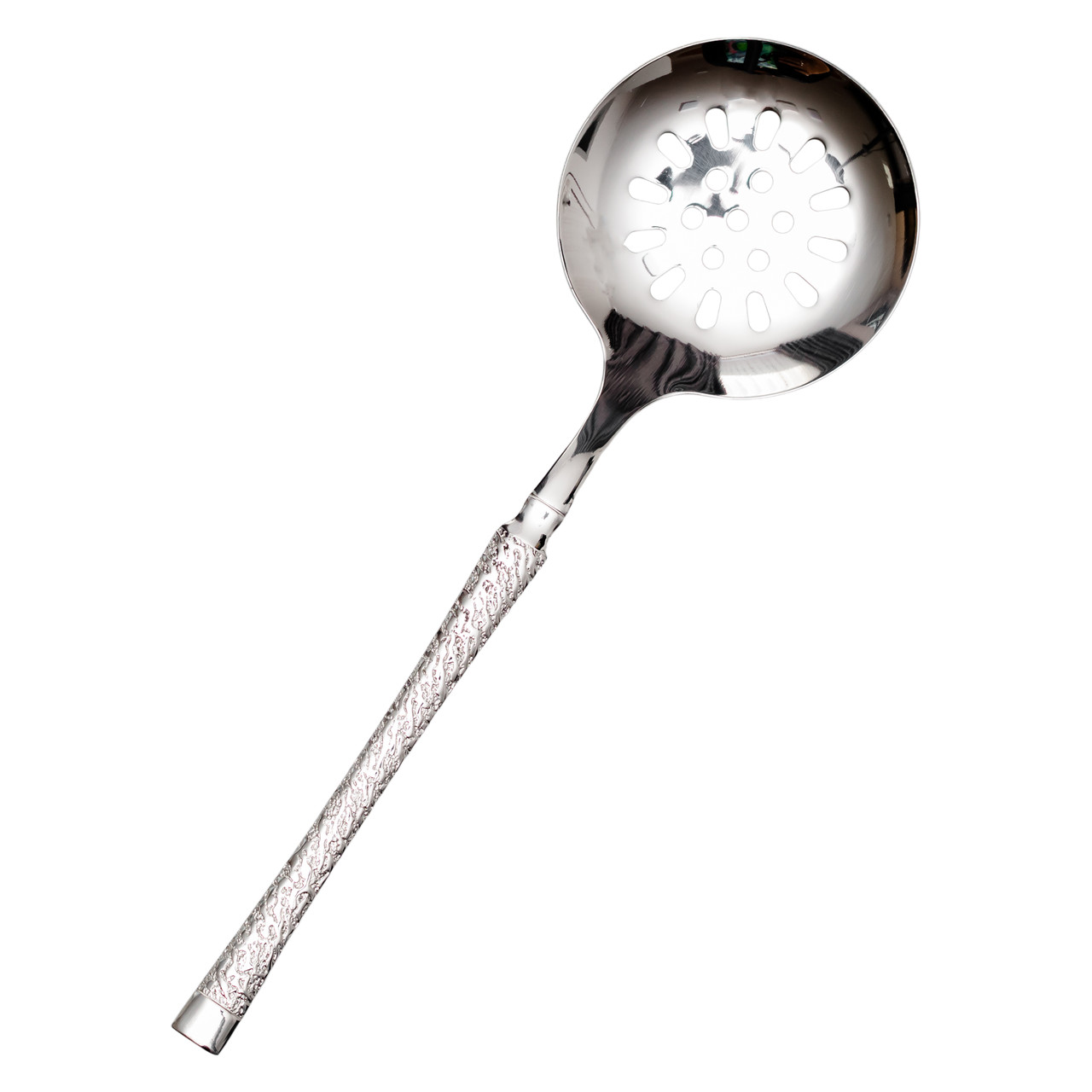 Шумівка для зняття піни з нержавіючої сталі 26.5 (см) ложка шумівка кухарська ложка для зняття пінки HP-8-50