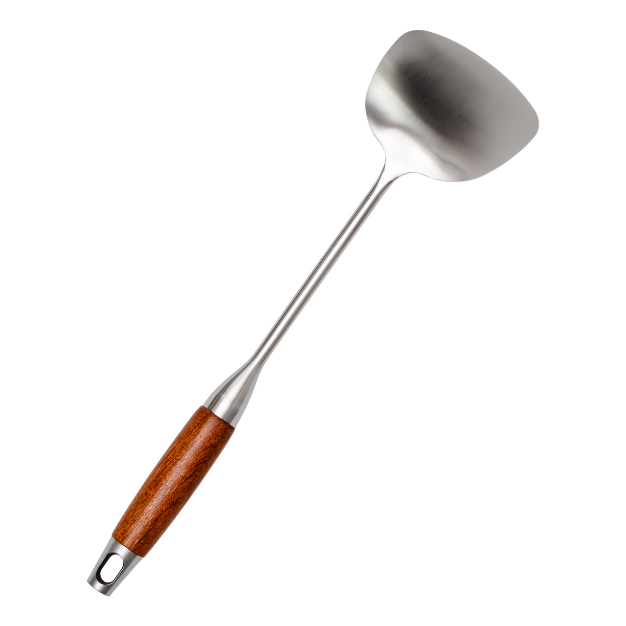 Лопатка кухонна для сковороди 38 (см) з нержавіючої сталі HP-8-44