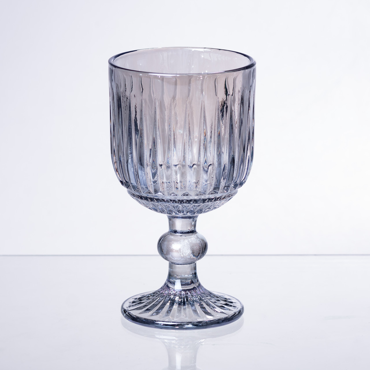 Набір келихів для вина 6 (шт) по 220 (мл) Блакитний HP-19-68