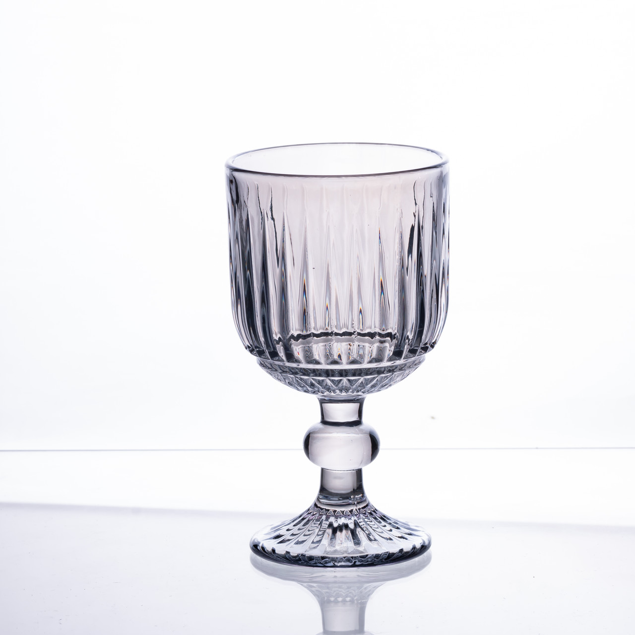 Набір келихів для вина 6 (шт) по 220 (мл) Блакитний HP-19-68