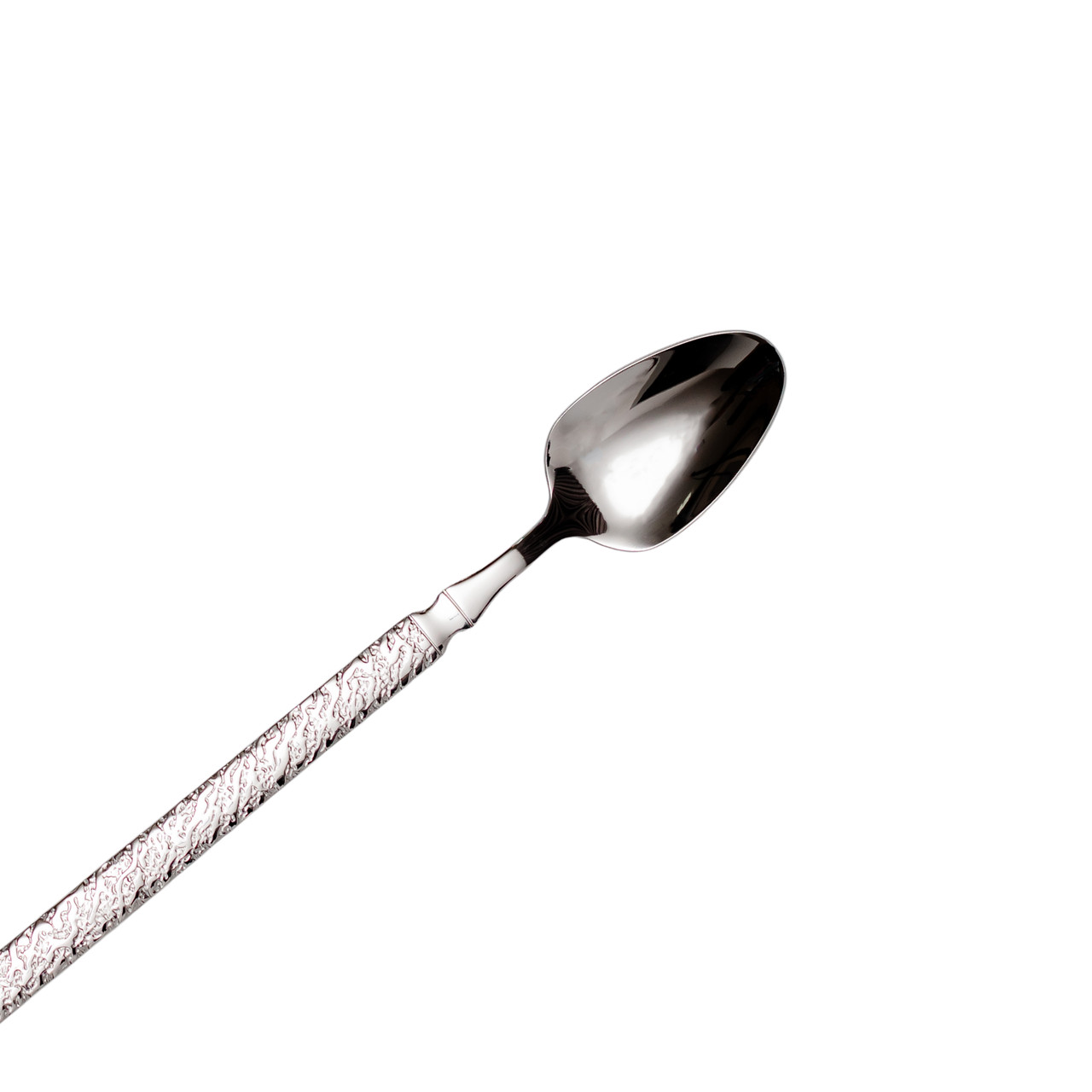 Набір десертних ложок 6 штук з нержавіючої сталі 20 (см) Срібло HP-8-38