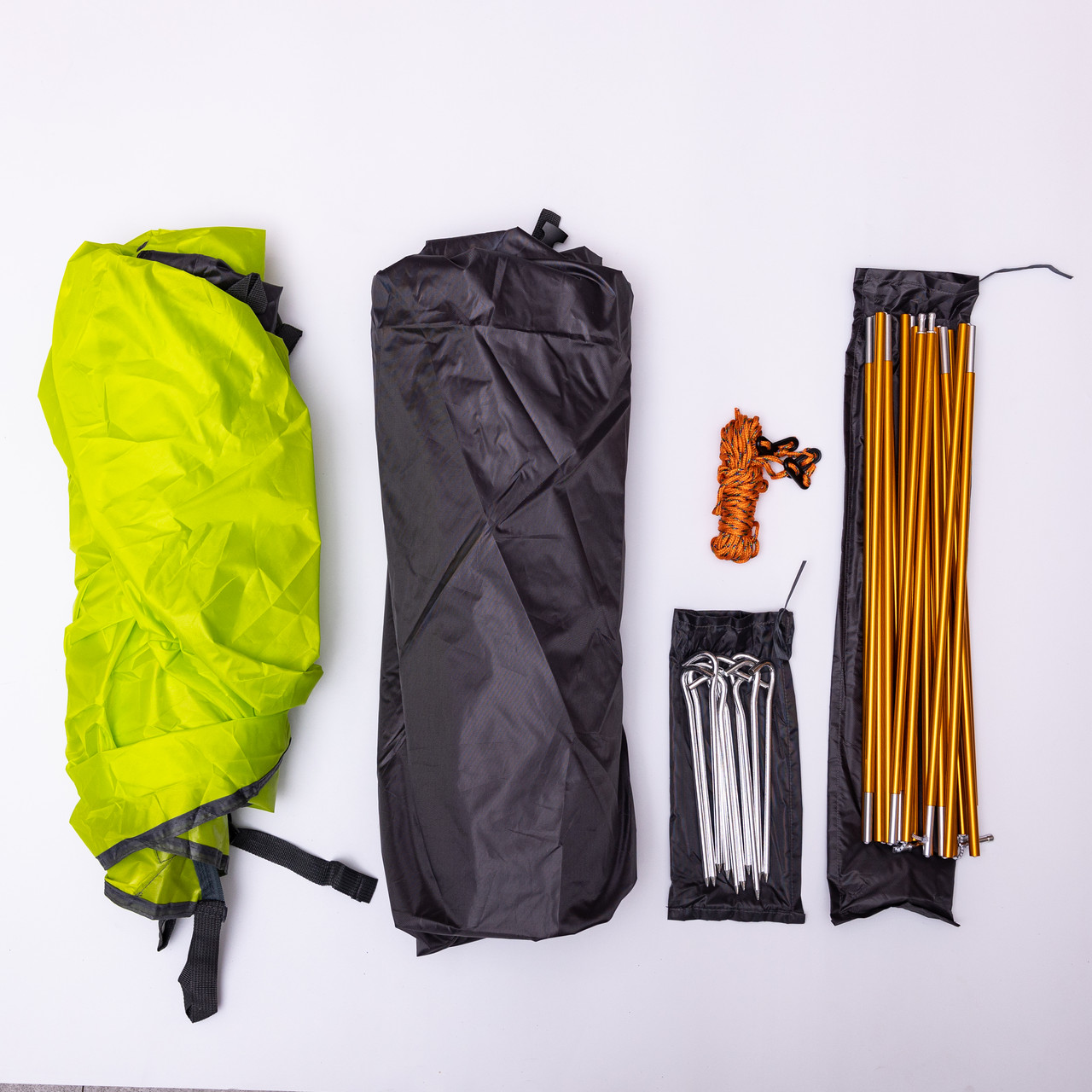 Намет 3 х місний 210×180×135 (см) кемпінговий туристичний для риболовлі, відпочинку на природі, пляжу Салатовий LU-018