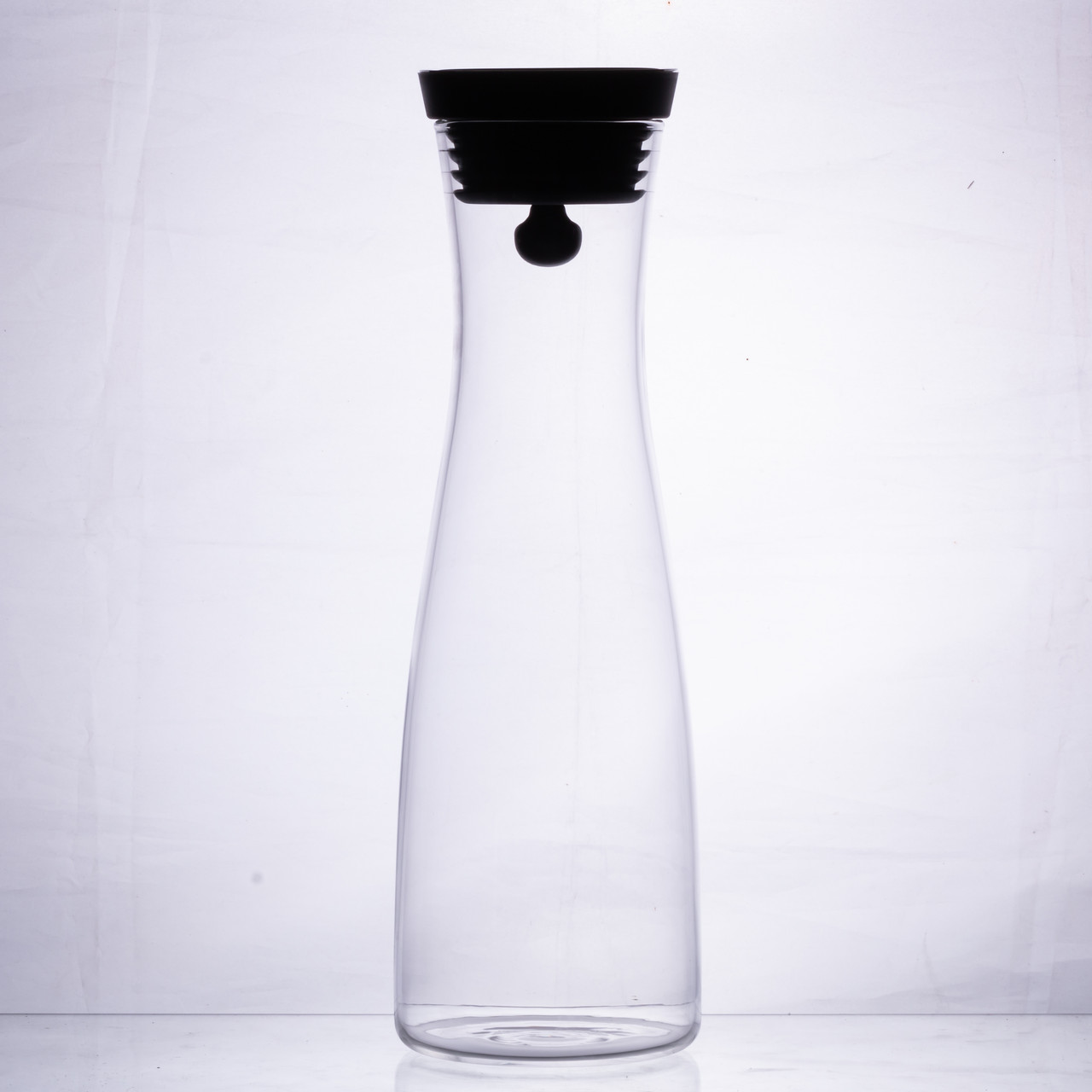 Скляний графин з кришкою 1 л для води, соку, лимонаду HP-19-42