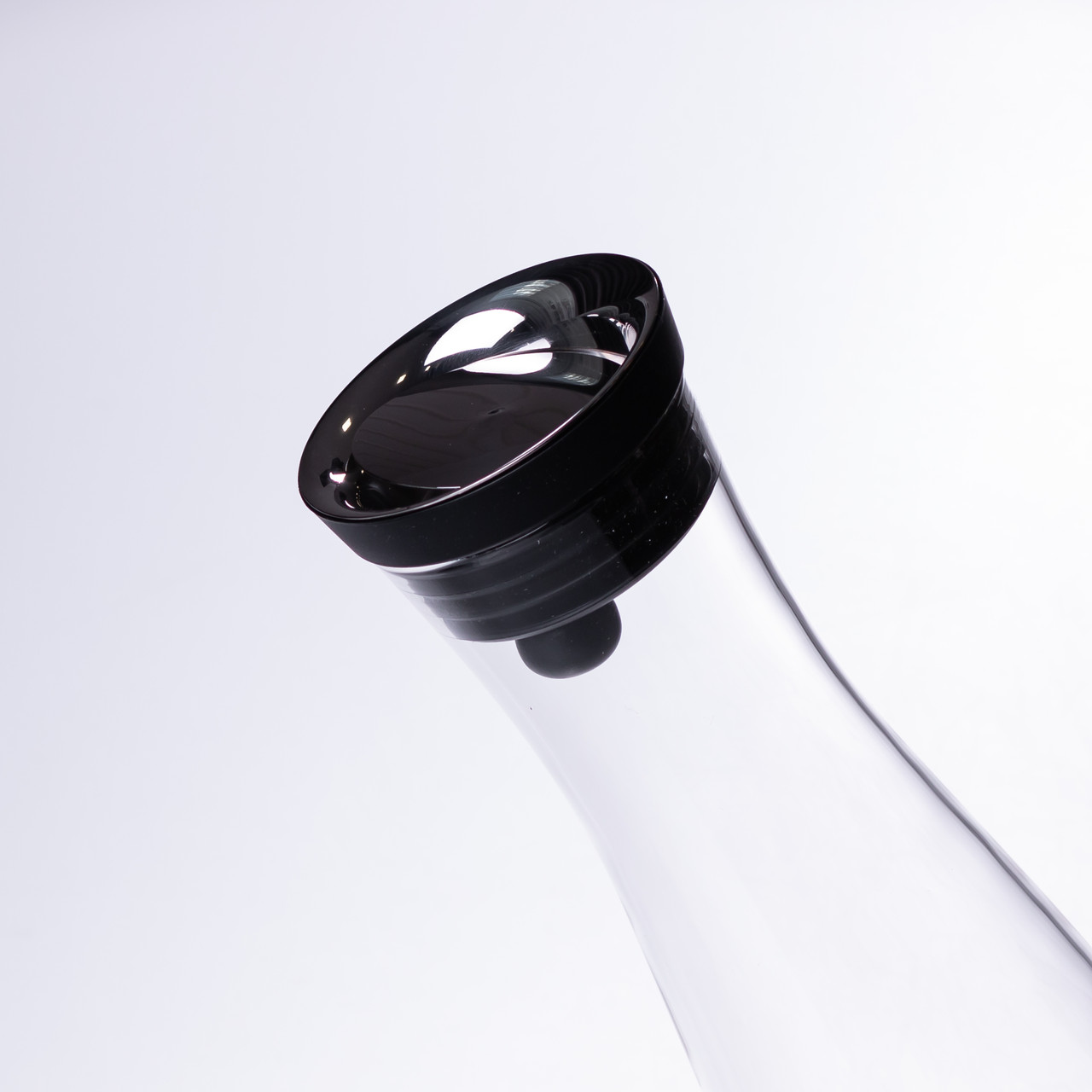 Скляний графин з кришкою 1.2 (л) для води, соку, лимонаду HP-19-43