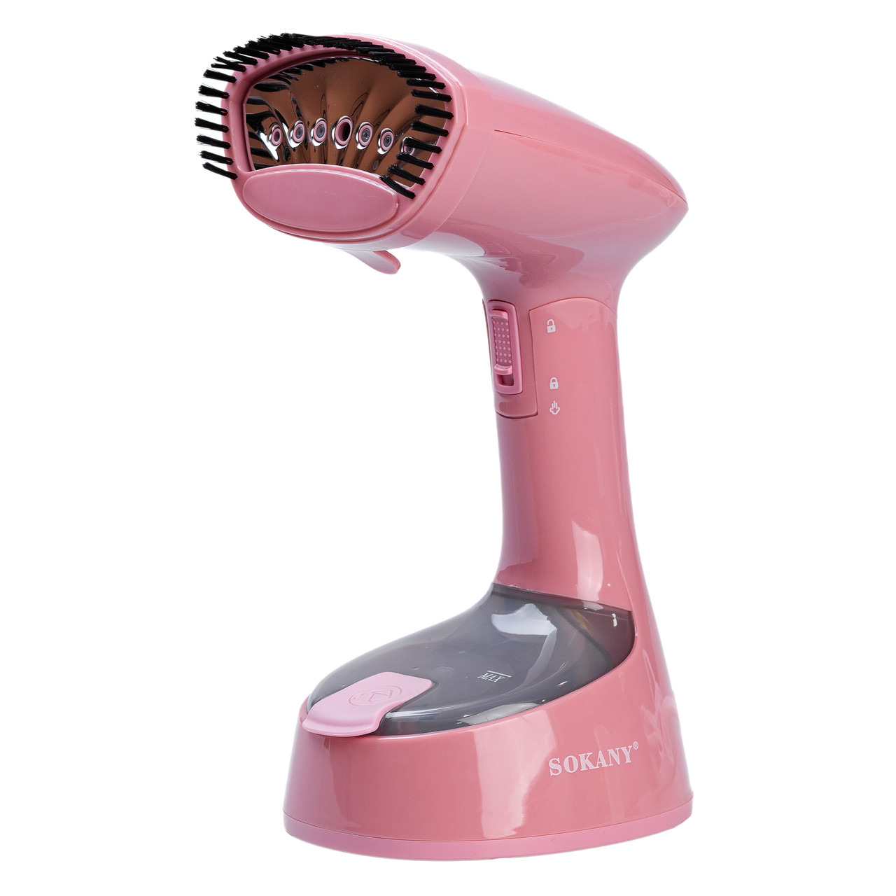 Паровий відпарювач для одягу вертикальний зі щіткою SOKANY парогенератор домашній для прасування 1300 Вт Lugi