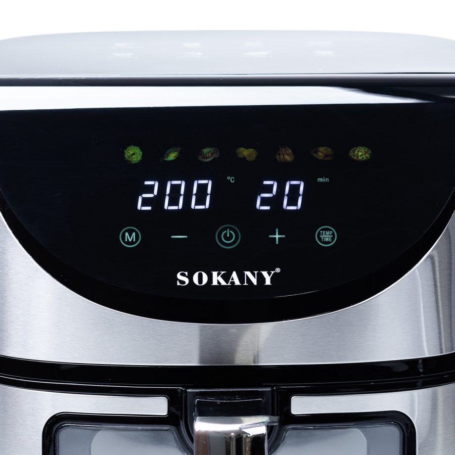 Аерогриль-фритюрниця Sokany на 7 літрів 1800 Вт SK-10031