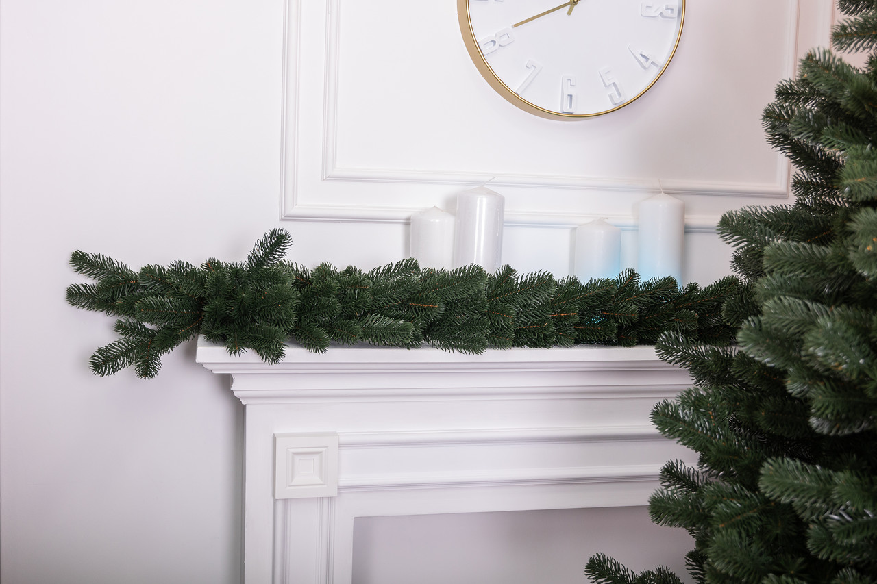 Хвойна лита гірлянда 2 м зелена гілки ялинки TD-BRNCHGR2