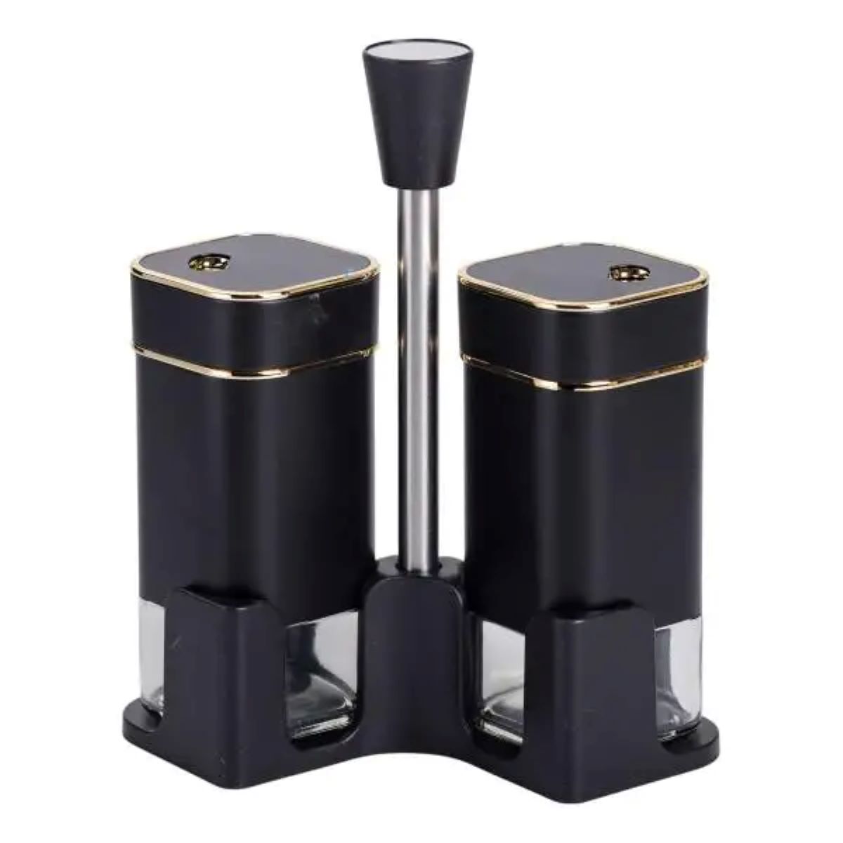 Набір для спецій на підставці 2 баночки для солі та перцю по 120 мл HP-1305