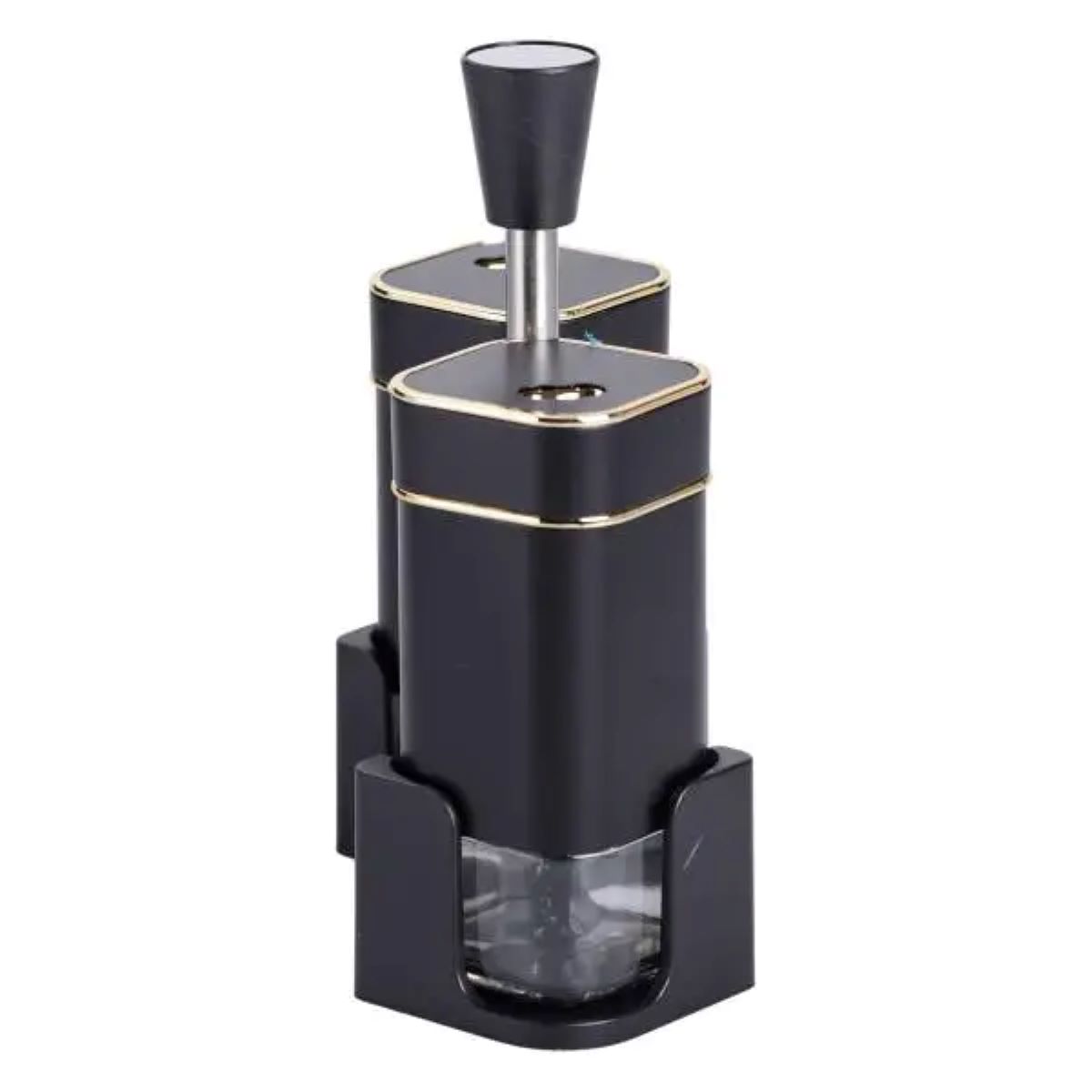 Набір для спецій на підставці 2 баночки для солі та перцю по 120 мл HP-1305