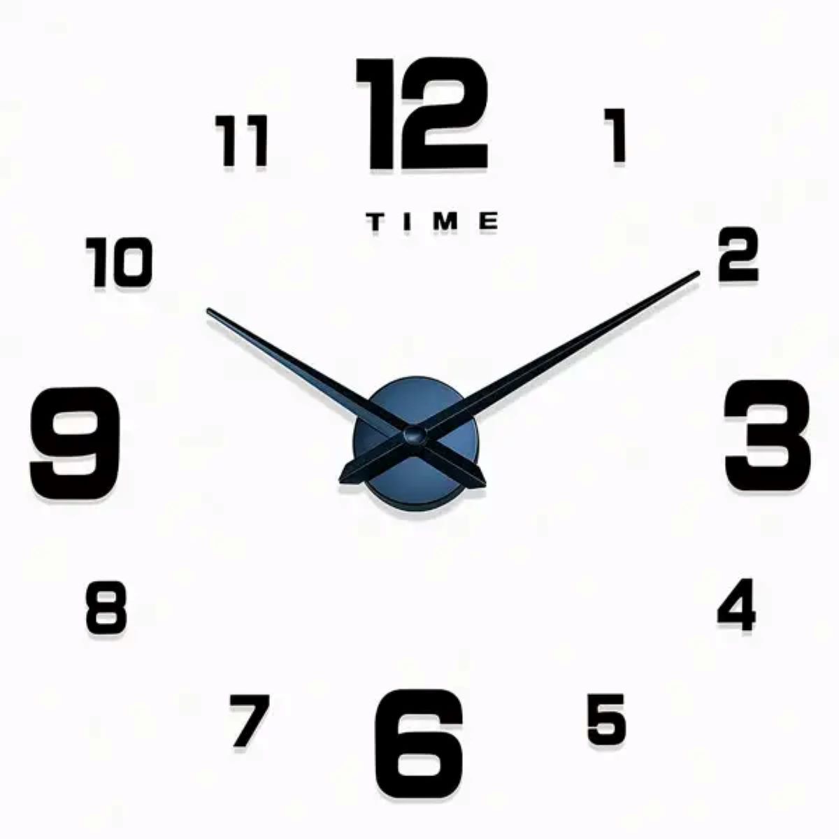 Годинник настінний діаметр 10 см круглий на кухню в стилі лофт HP-3Y-1B