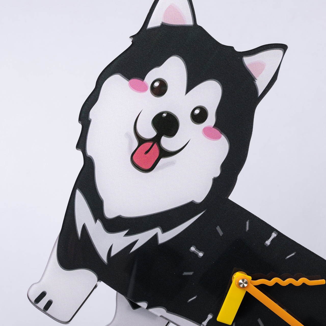 Годинник настінний фігурний із твариною, декоративний HP-3Y-6-312