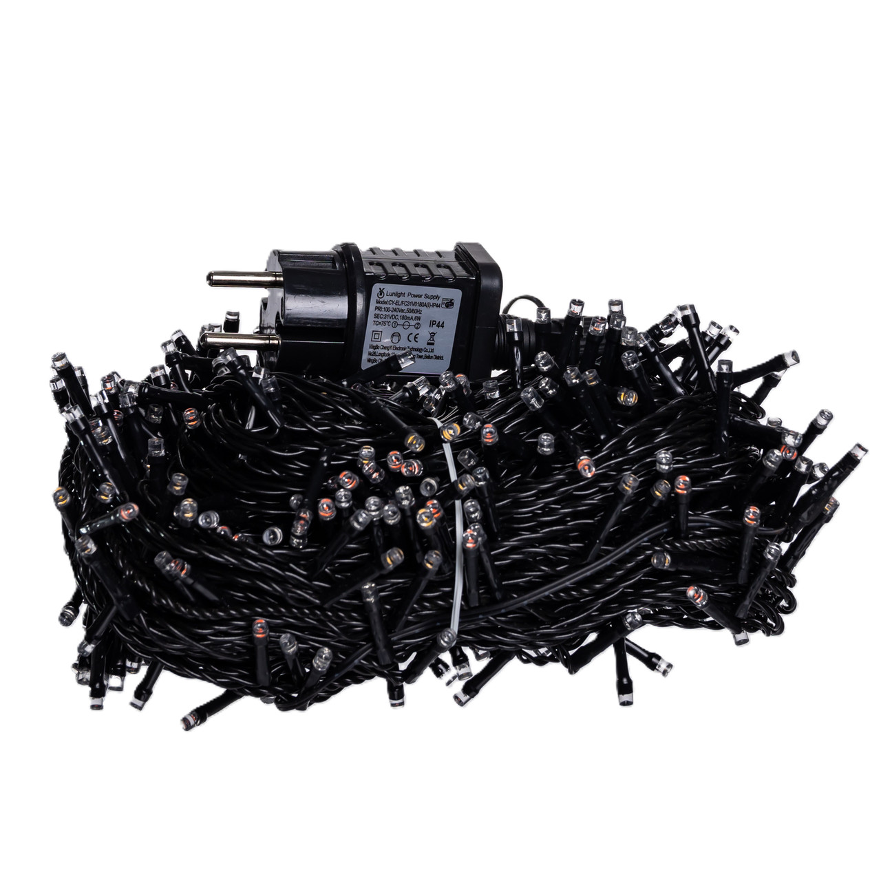 Гірлянда Різдвяна фея вулична 50 (м) 500 LED чорний провід Мультиколір CF500L50MBML