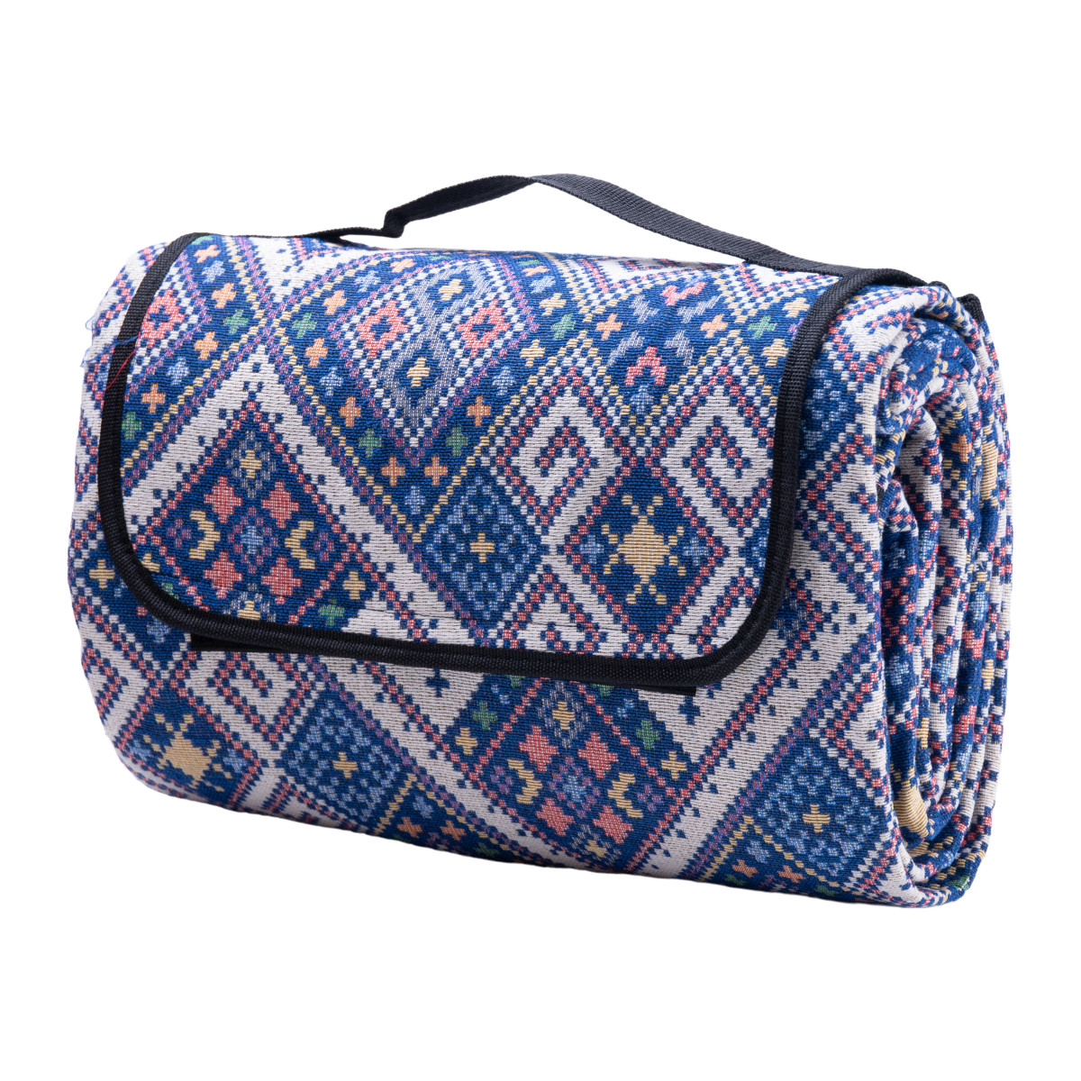 Килимок для пікніка жакардовий, синій LU012BL