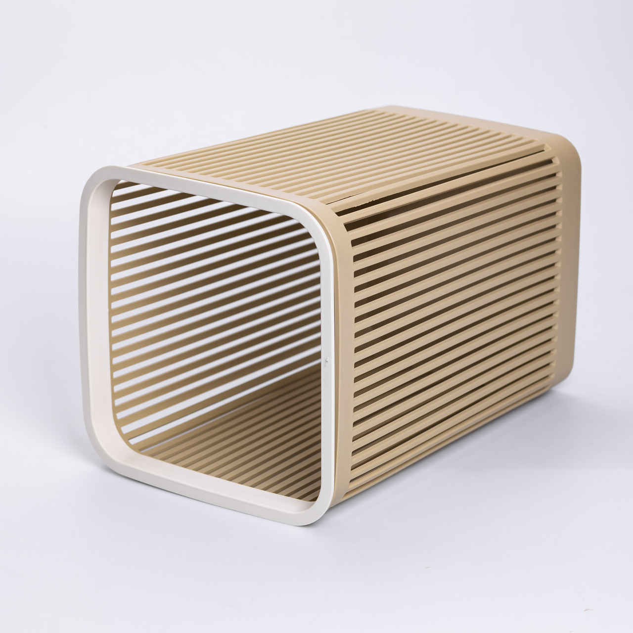 Кошик для сміття пластиковий в офіс для паперу 22×22×30 (см) кошик під сміття 8 (л) відро для сміття Коричневий HP-45-9OL