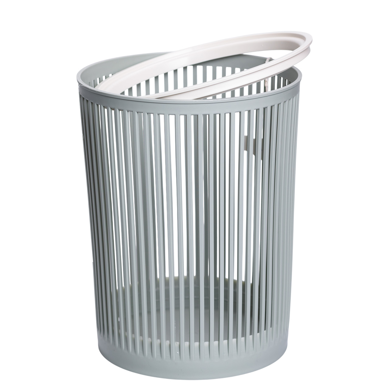 Кошик для сміття пластиковий в офіс для паперу 8 (л) кошик під сміття відро для сміття Зелений HP-45-8GR