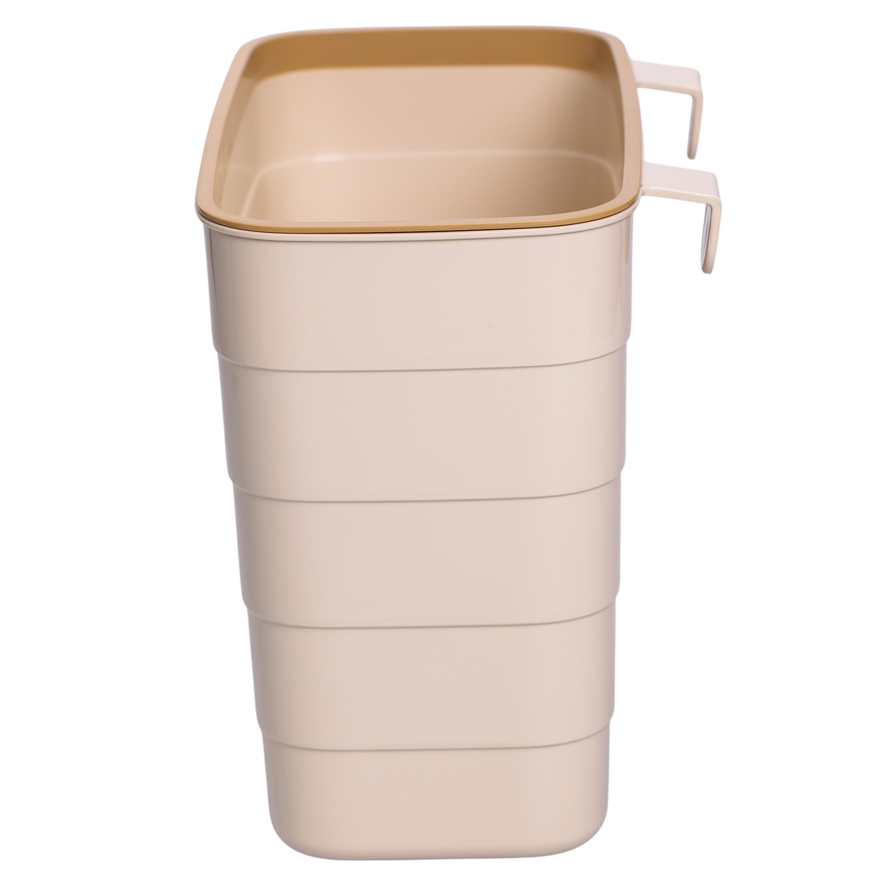 Відро для сміття на дверцята 6 (л) відро для сміття пластикове навісне Бежевий HP-45-18BE