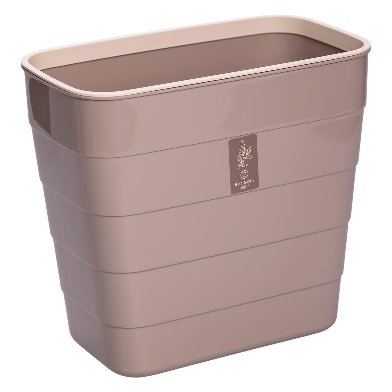 Відро для сміття на дверцята 6 (л) відро для сміття пластикове навісне Коричневий HP-45-18CR