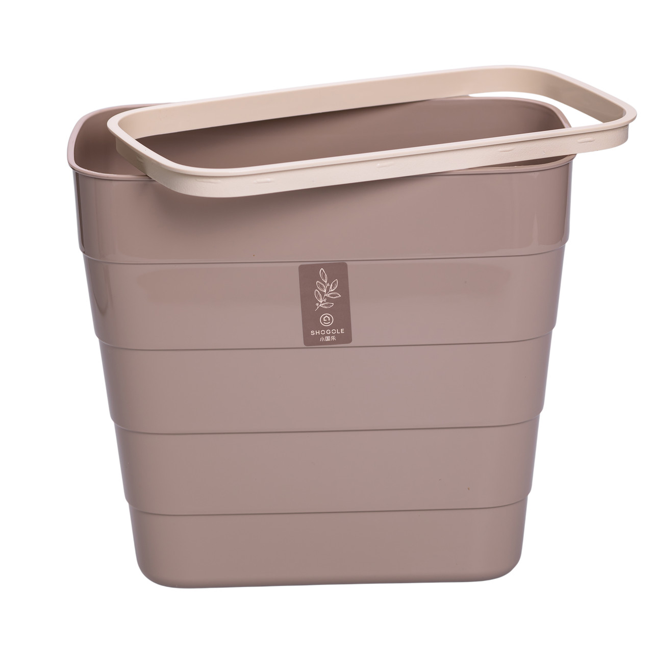 Відро для сміття на дверцята 6 (л) відро для сміття пластикове навісне Коричневий HP-45-18CR