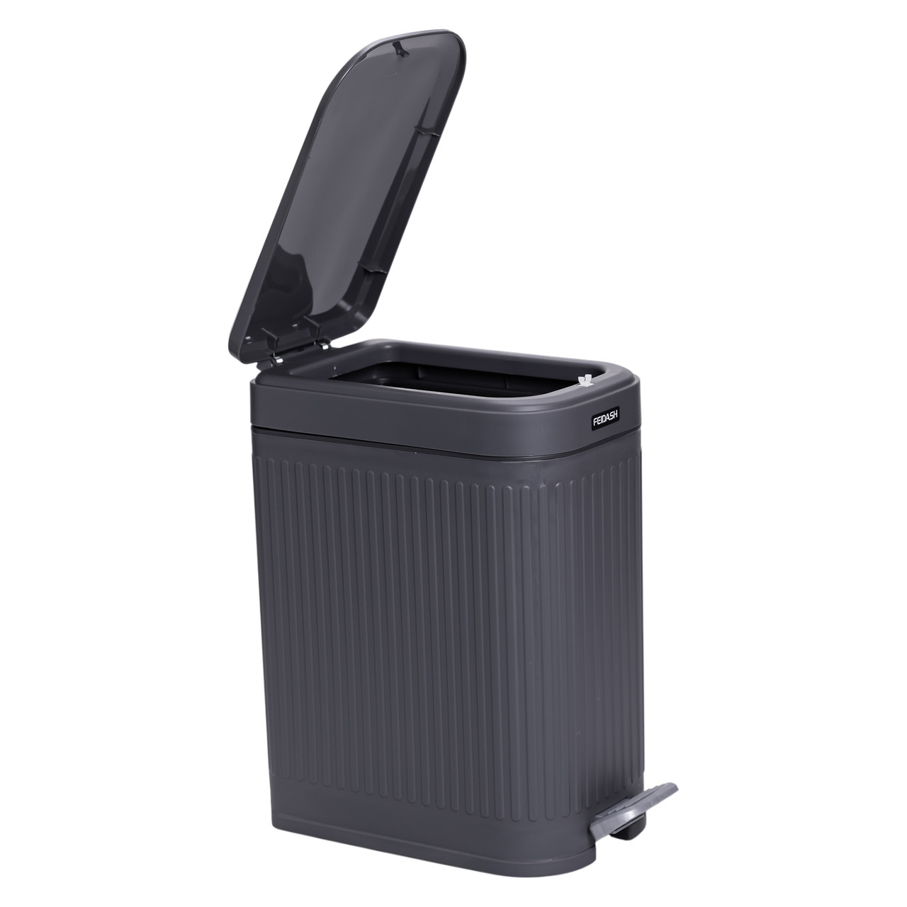 Відро для сміття з педаллю 5л відро для сміття з кришкою і педаллю Сірий HP-45-12G