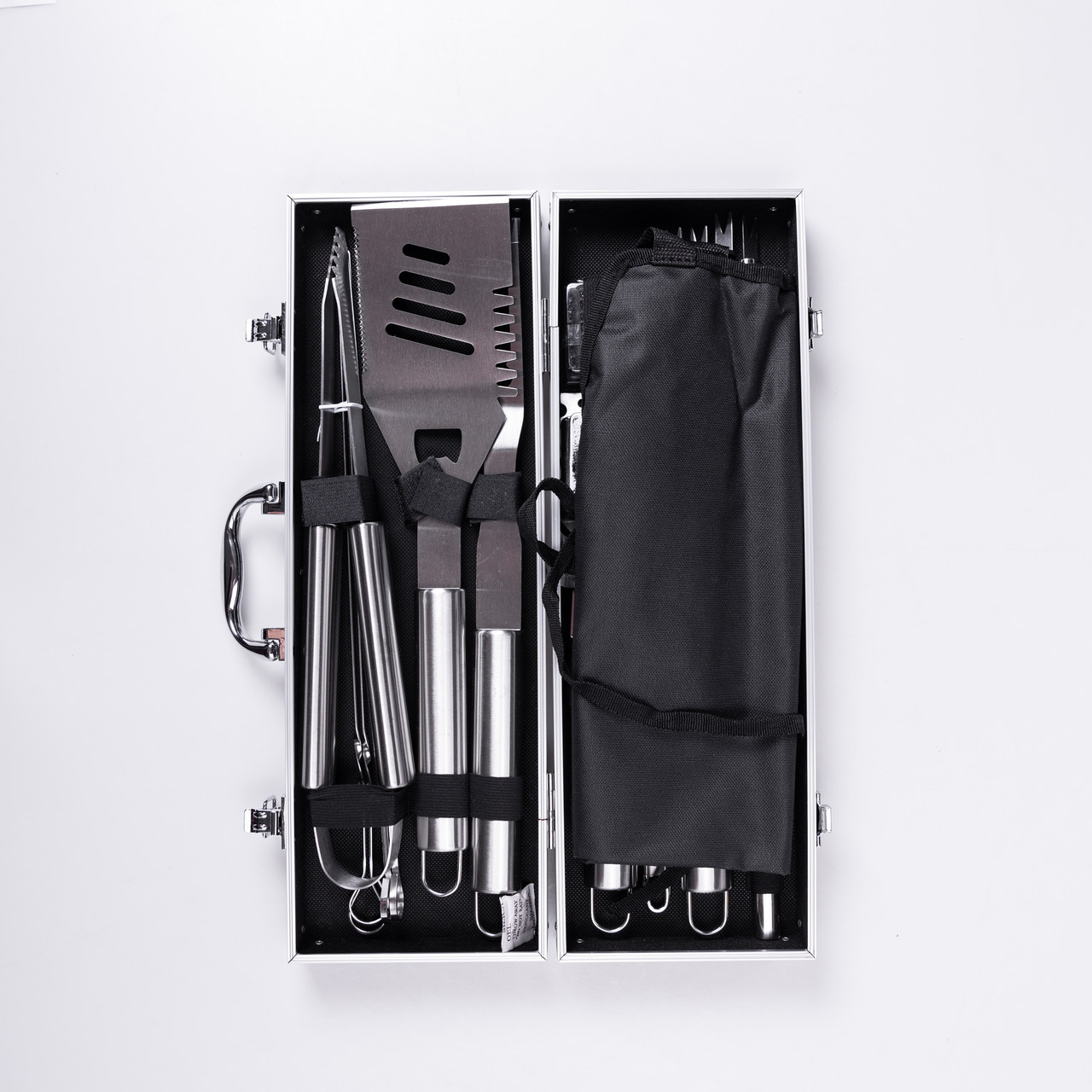 Набір аксесуарів для барбекю, мангала, гриля 19 предметів 42х14х7.5 см в кейсі HP-21-3