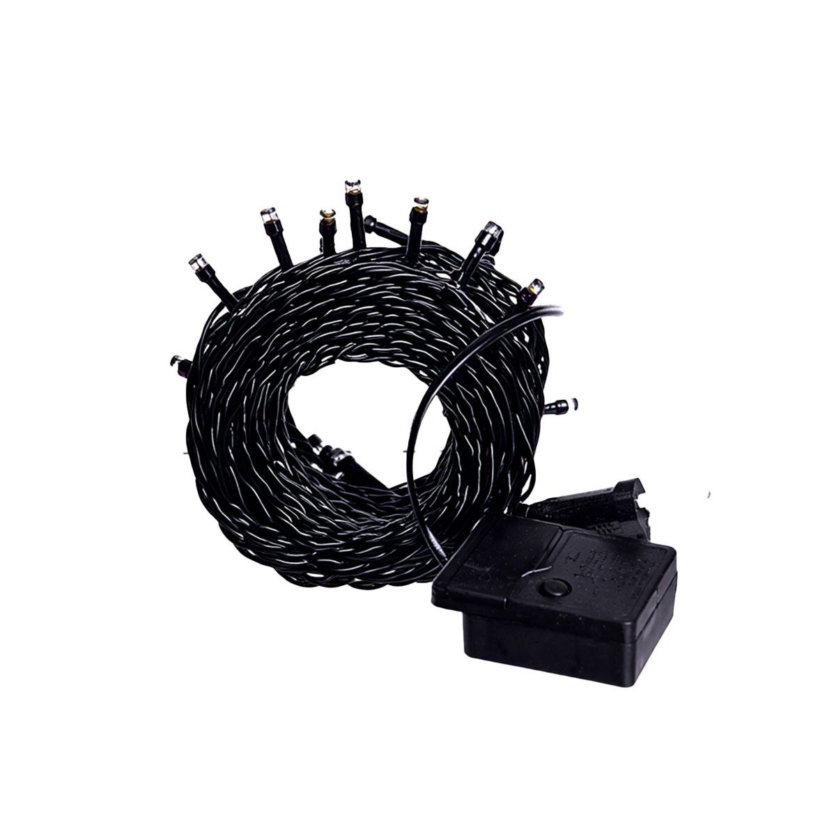 Новорічна гірлянда штора 3х2 м 144 LED кімнатна білий провід Жовтий ZWM32144LEDY