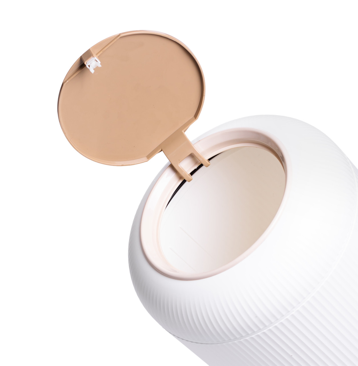 Відро для сміття з клік-кришкою на ніжках 10 літрів відро для сміття на кухню, в спальню і для офісу HP-45-14