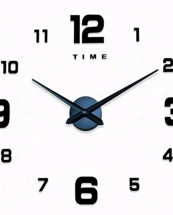 Годинник настінний діаметр 10 см круглий на кухню в стилі лофт HP-3Y-1B