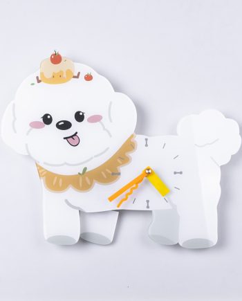 Годинник настінний фігурний із твариною, декоративний HP-3Y-6-307