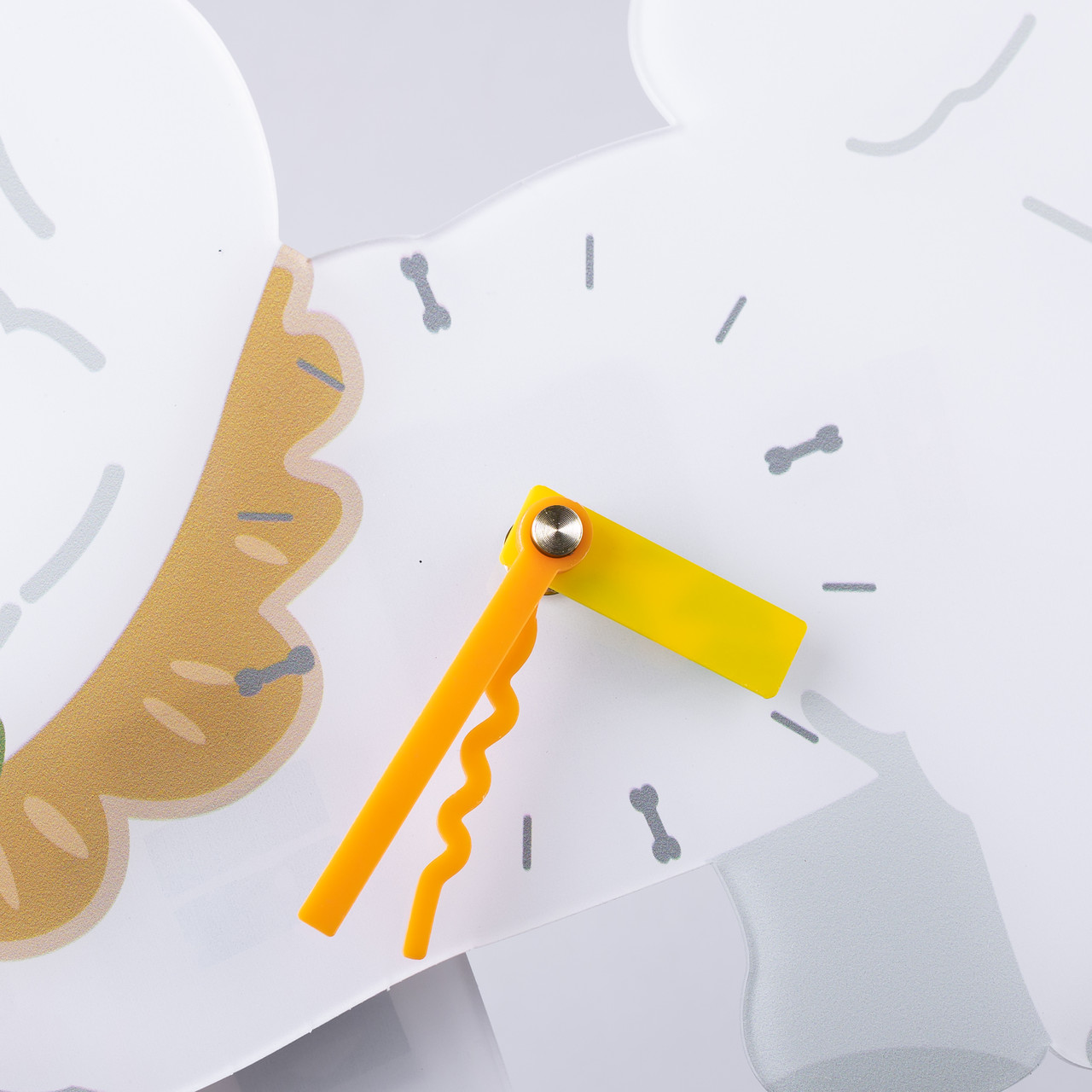 Годинник настінний фігурний із твариною, декоративний HP-3Y-6-307