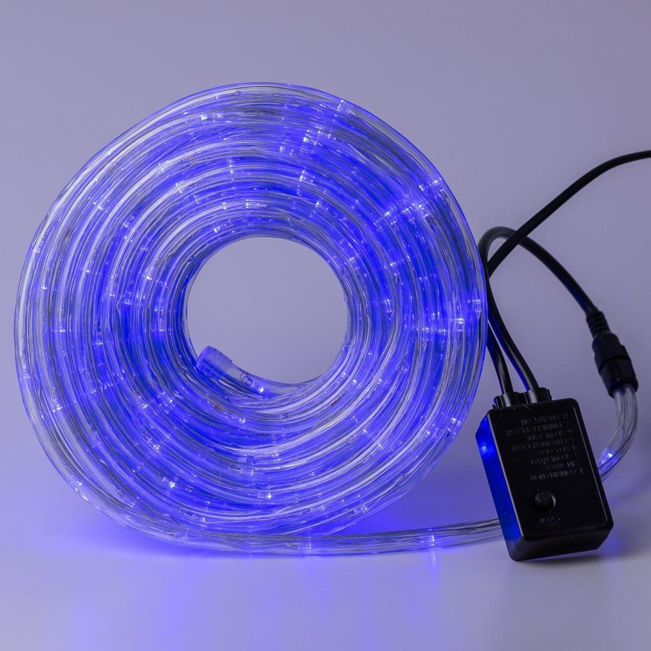 Гірлянда вулична стрічка світлодіодна Дюралайт 480 LED 16м морозостійка прозорий дріт DR20МBL