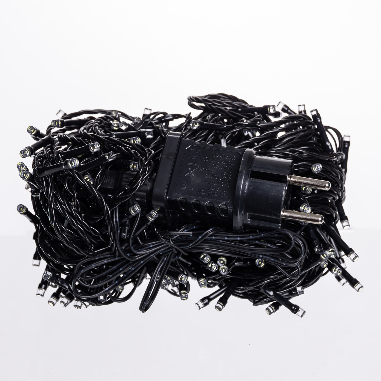 Гірлянда Нитка вулична 30 (м) 300 LED чорний провід Білий CF300L30MBW