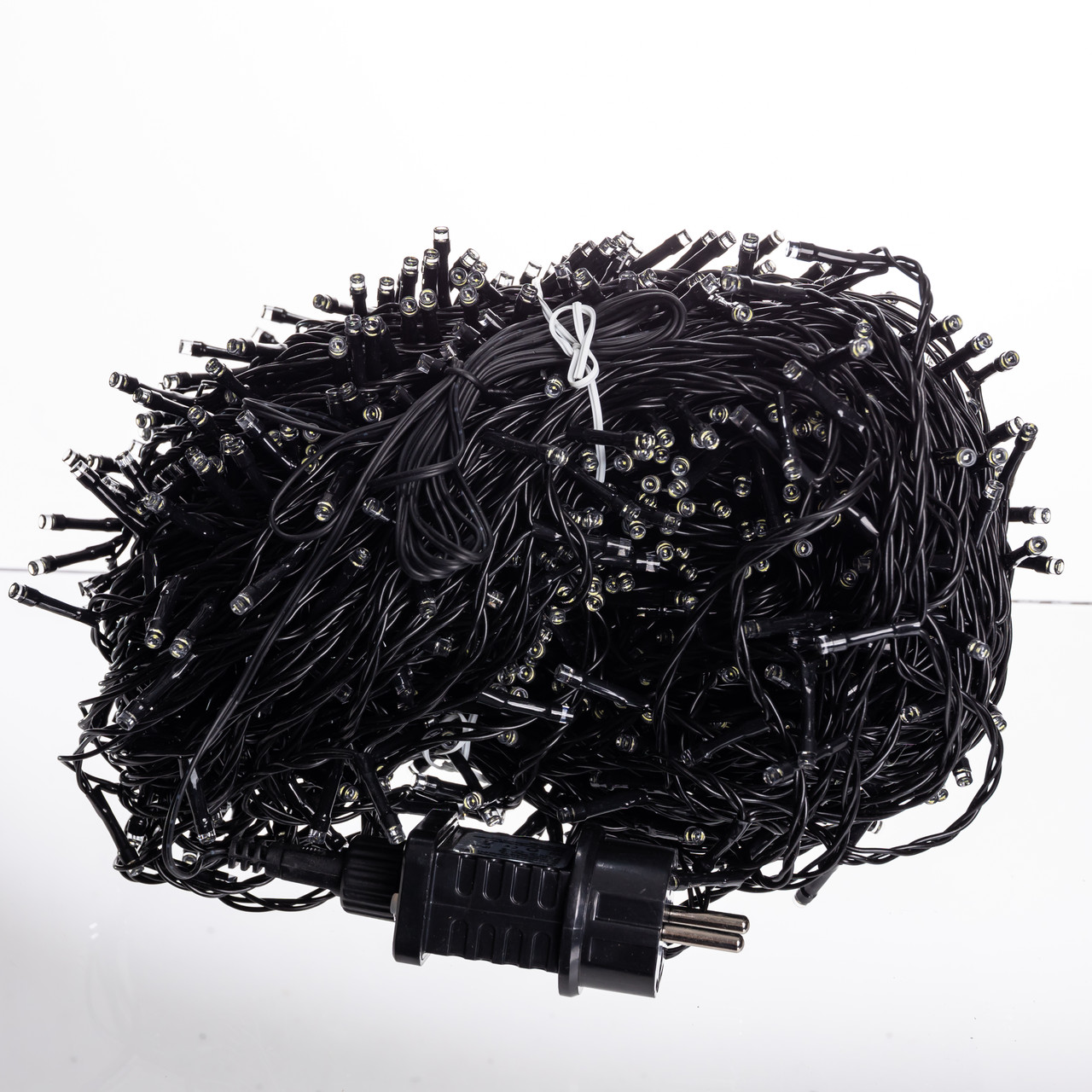Гірлянда Різдвяна фея вулична 100 (м) 1000 LED чорний провід Білий CF1000L100MBW